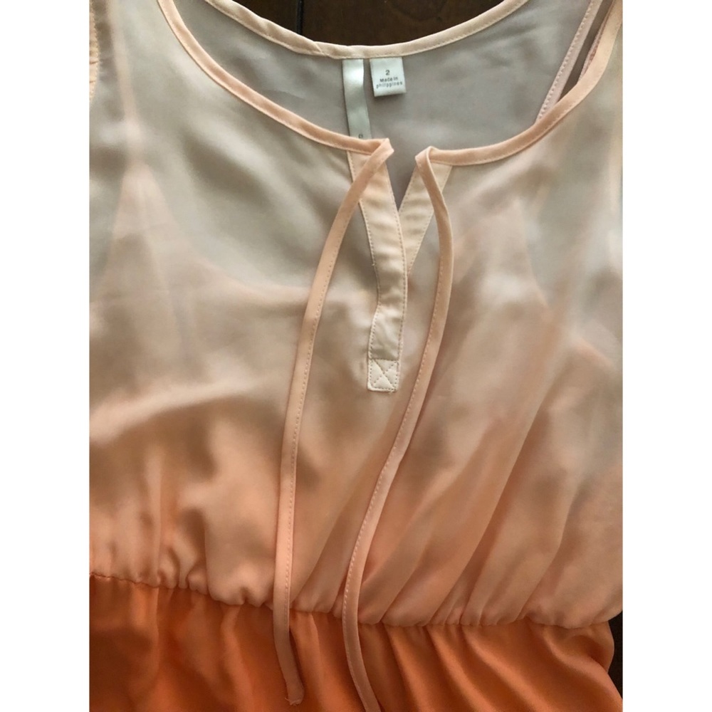 Ombré Chiffon Dress - Picture 3 of 7